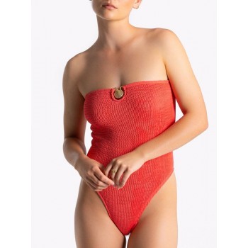 Miyouj Halter Swimsuits Solid One Piece Suit Sexy Swimwear Women Bath Suits